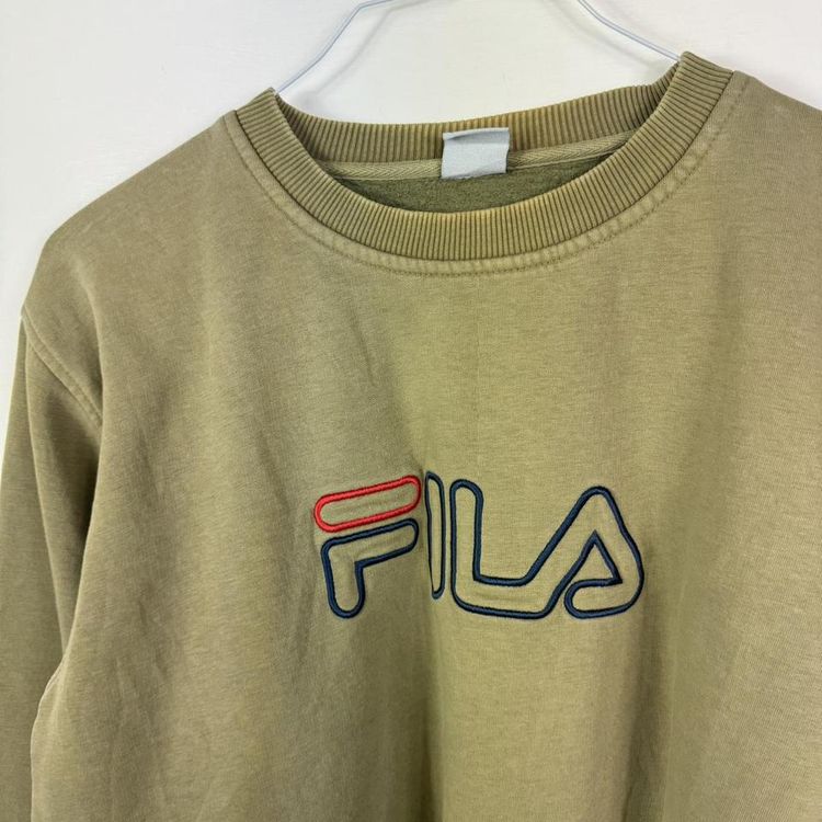 File spellout sweatshirt khaki 2