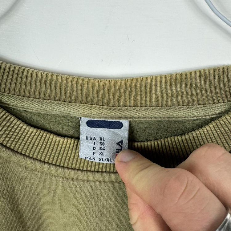 File spellout sweatshirt khaki 3