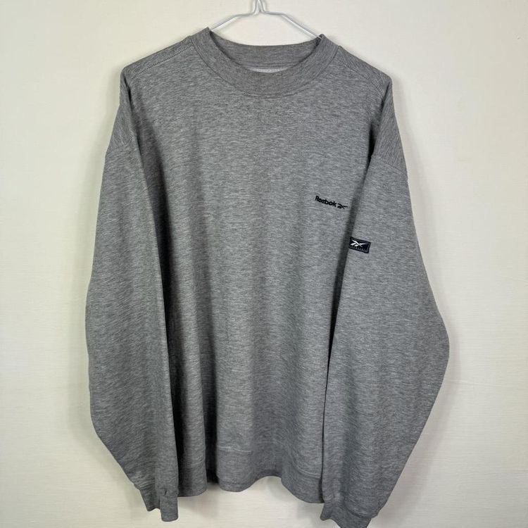 Reebok logo sweatshirt grey image 1