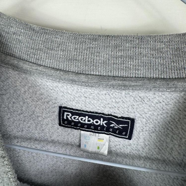 Reebok logo sweatshirt grey image 3
