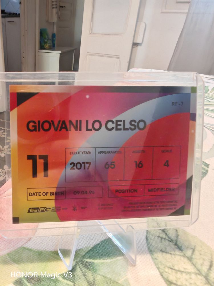 Topps Rainbow Flick Soccer Trading Card 2