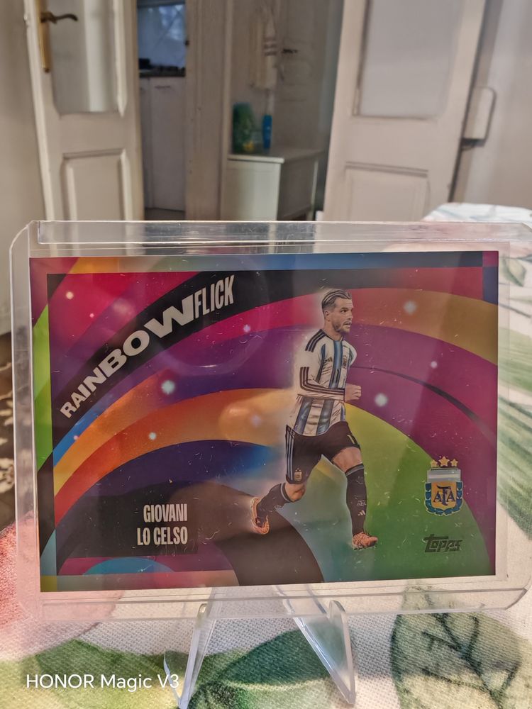 Topps Rainbow Flick Soccer Trading Card