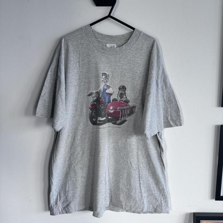Vintage 1995 wallace and gromit t-shirt