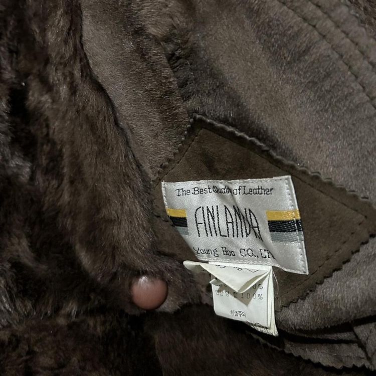 Vintage sheepskin duffle coat image 3