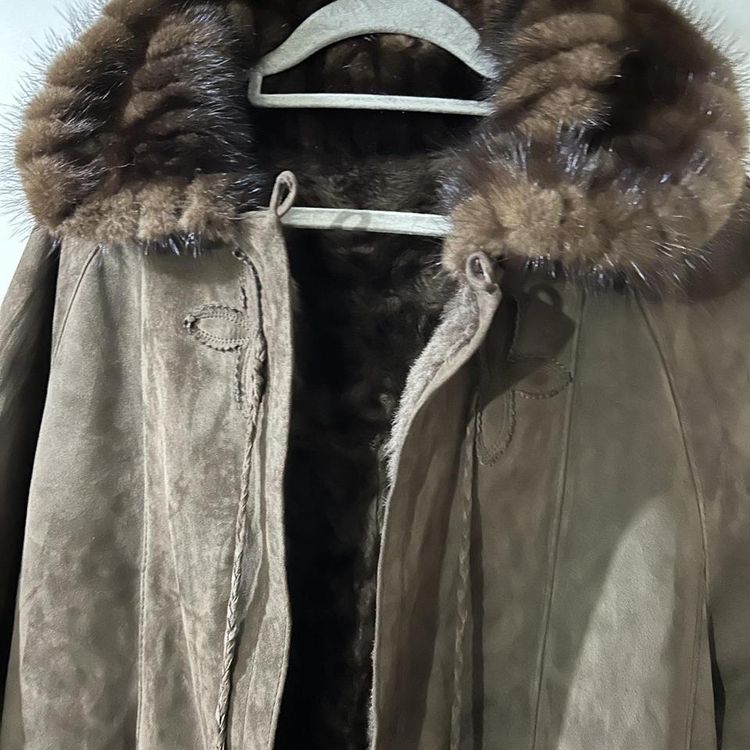 Vintage sheepskin duffle coat image 6