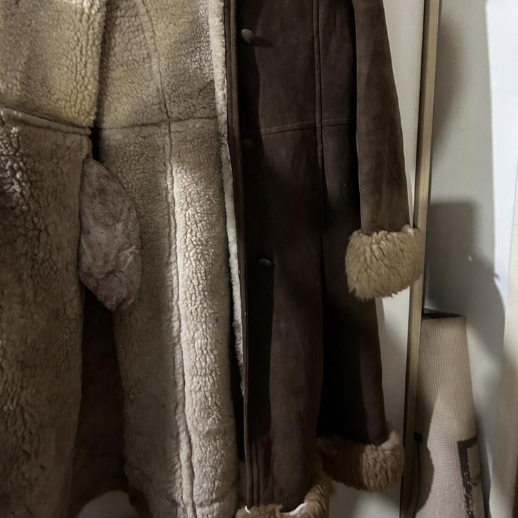 Vintage sheepskin duffle coat 2
