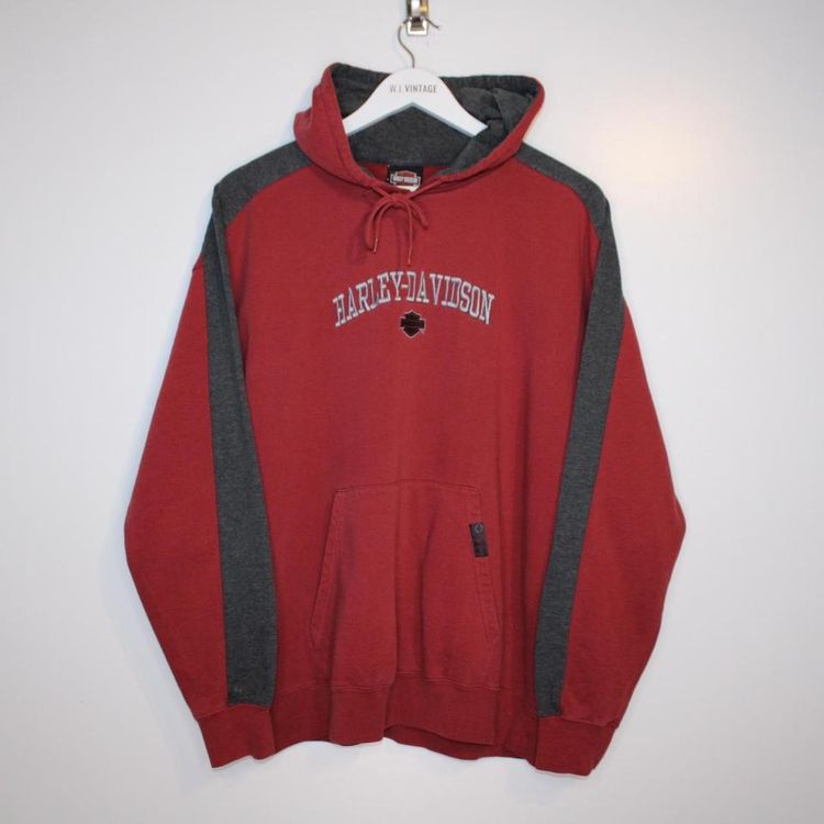 Harley Davidson Harley Davidson embroidered hoodie size large nice quality piece. Wausau Wisconsin product image