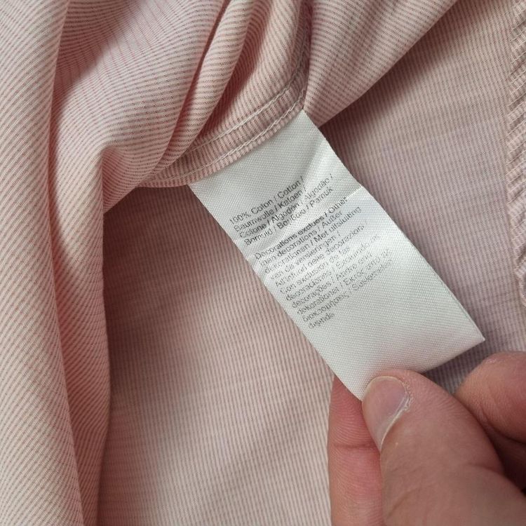 Lacoste OXFORD SHIRT REGULAR FIT PLAIN - Pink - Size 16.5 image 6