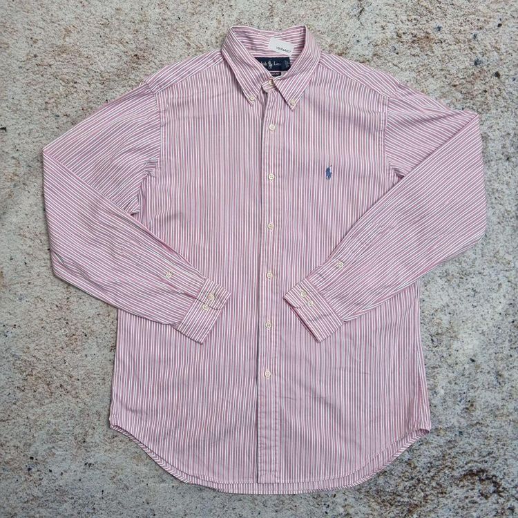 Ralph Lauren Ralph Lauren OXFORD SHIRT CLASSIC FIT STRIPE - Pink - Size M product image