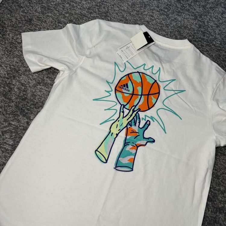 Mens Adidas basketball graphic tee 6