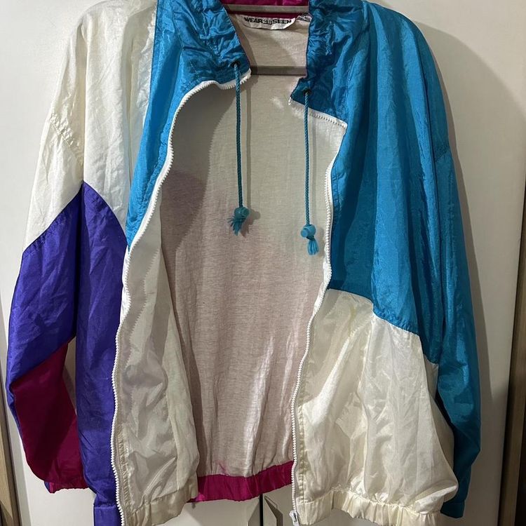 Vintage windbreaker jacket 4