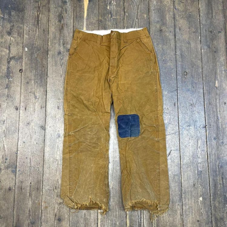 American Sportsman Trousers Vintage Carpenter Denim Pants, Tan, Mens 32