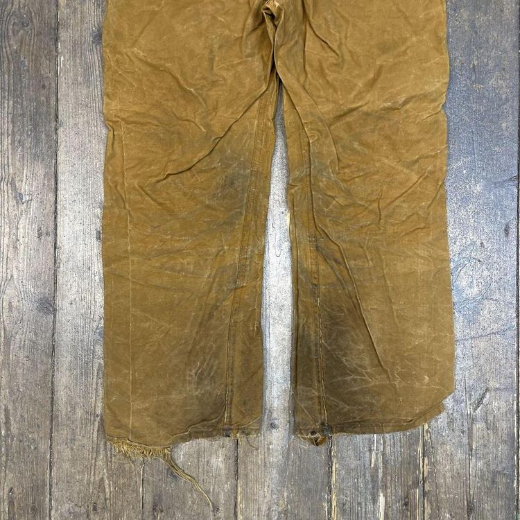 American Sportsman Trousers Vintage Carpenter Denim Pants, Tan, Mens 32 7