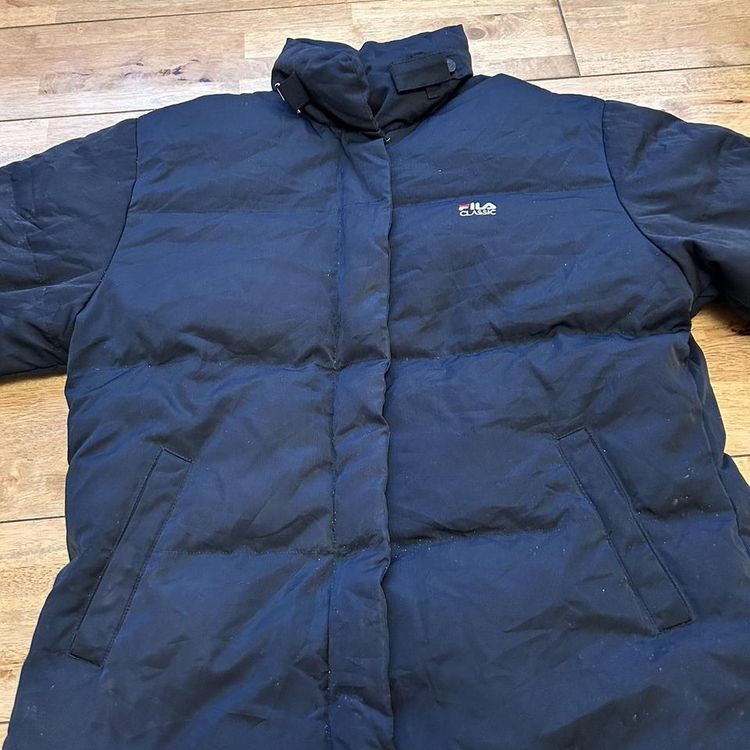 #vintage #fila #pufferjacket great condition #filaclassic purple coat mens size medium-large