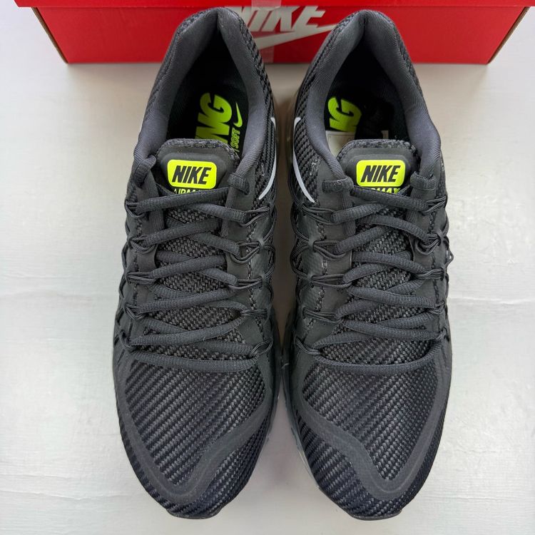 Nike Air Max 2015 Size UK 9 Black Wolf Grey Running Men's Trainers CN0135-001 obraz 2