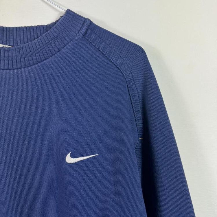 Nike 90s swoosh sweatshirt navy image 2