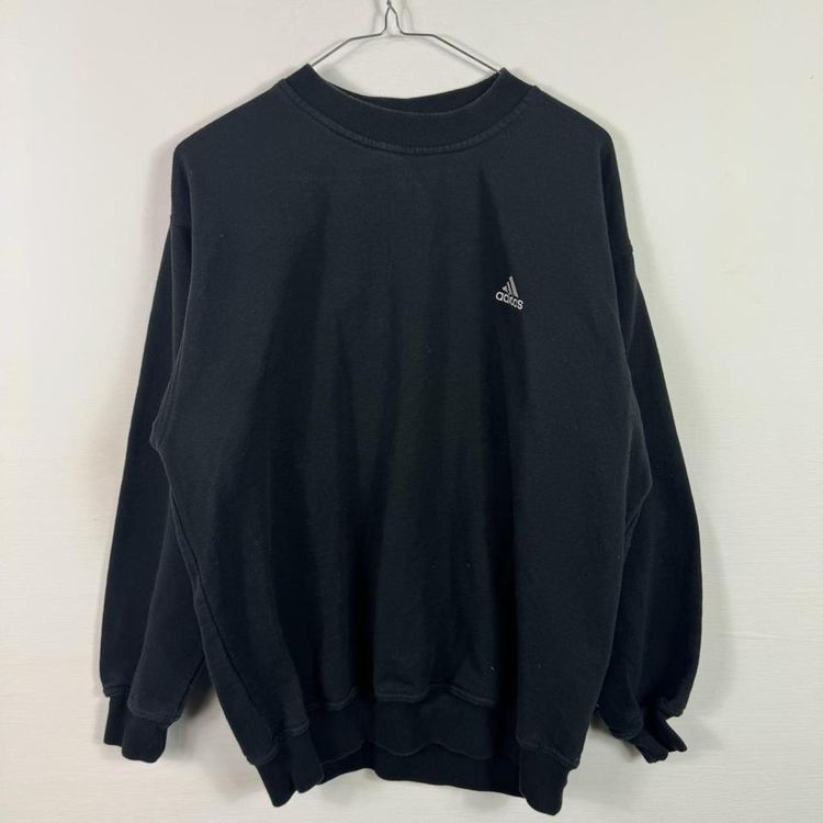 Adidas logo sweatshirt black image 1
