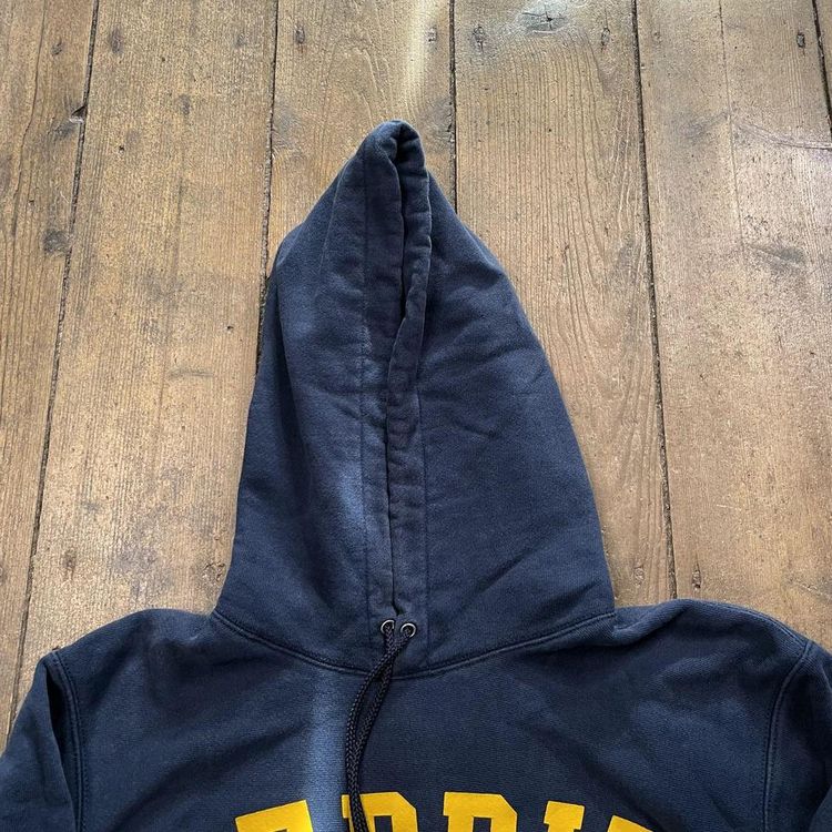 Champion Reverse Weave Hoodie College Sports Sweatshirt, Navy, Mens Small 6