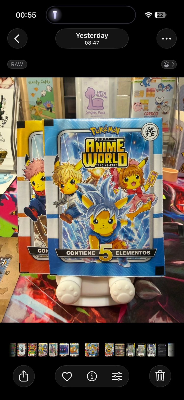 Pokemon Pikachu Cosplay Anime World Fan Art Packs product image