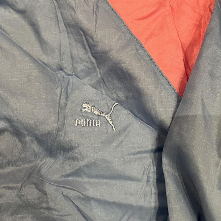 Light blue Vintage Womens Puma windbreaker 2