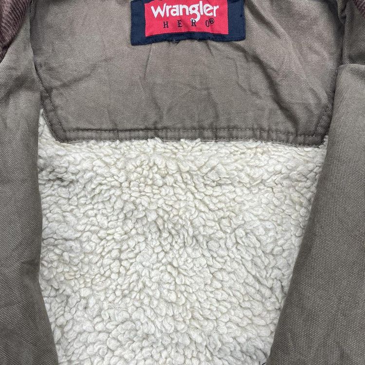 Wrangler Workwear Fleece Lined Jacket - like a Carhartt Jacket 3