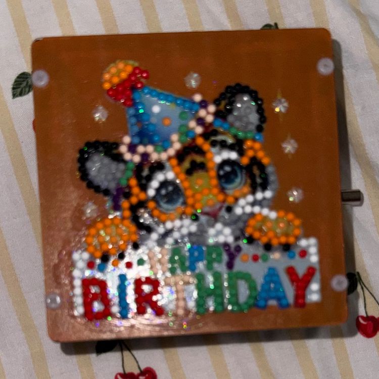 Other Birthday-Themed Decorative  Music Box With Tiger Design product image