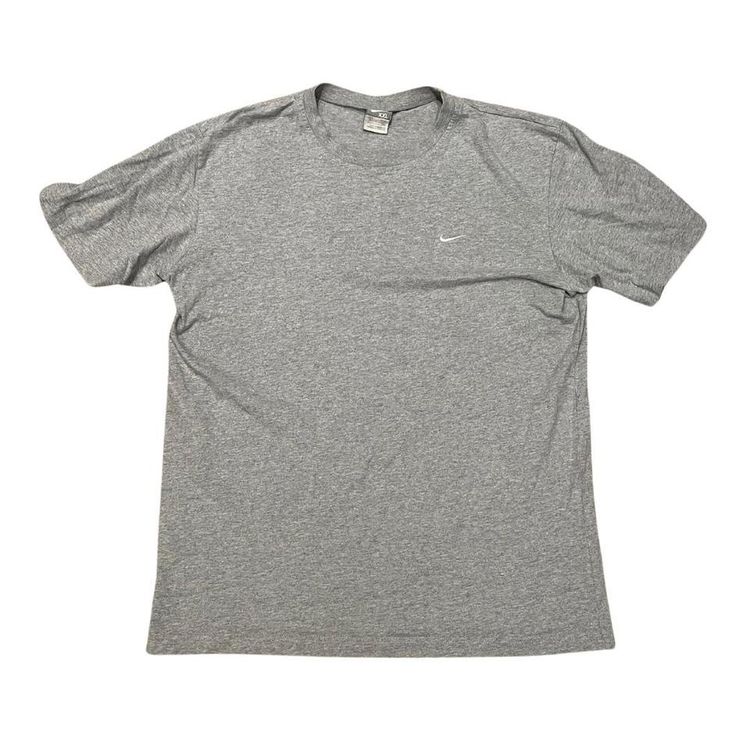Y2K Nike swoosh grey t-shirt L/XL
