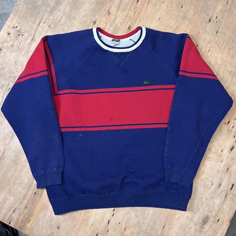 Vintage Izod Lacoste Two Tone Embroidered Sweatshirt image 1