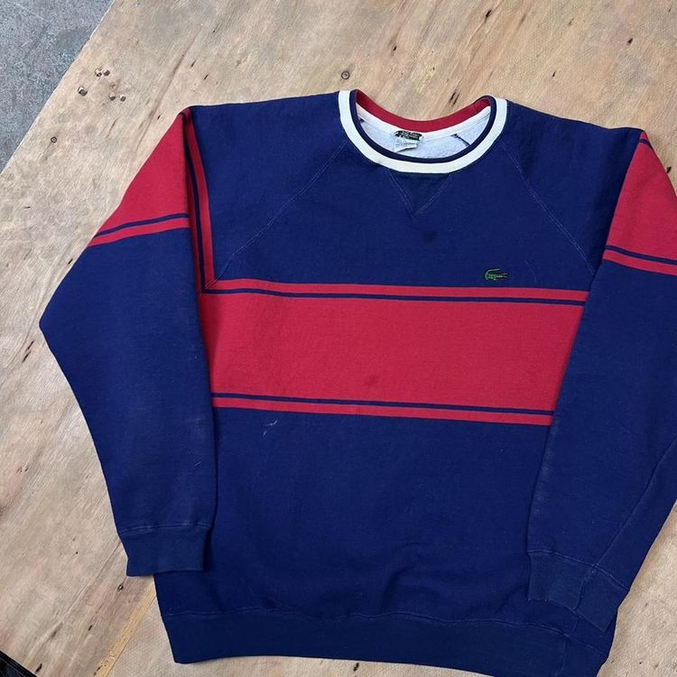 Vintage Izod Lacoste Two Tone Embroidered Sweatshirt image 3