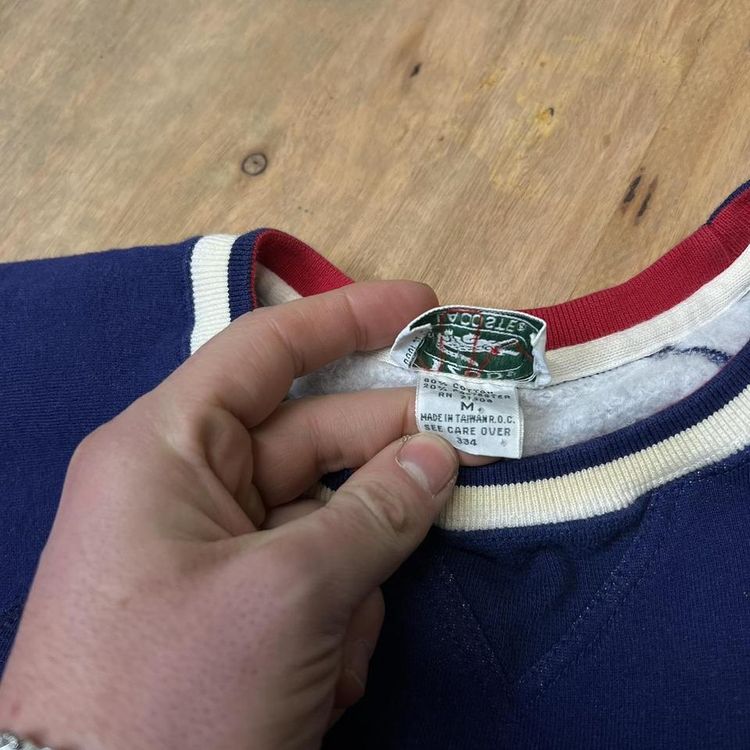 Vintage Izod Lacoste Two Tone Embroidered Sweatshirt image 7