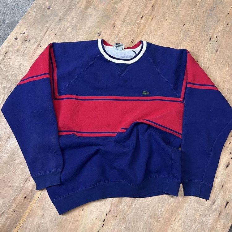 Vintage Izod Lacoste Two Tone Embroidered Sweatshirt image 4