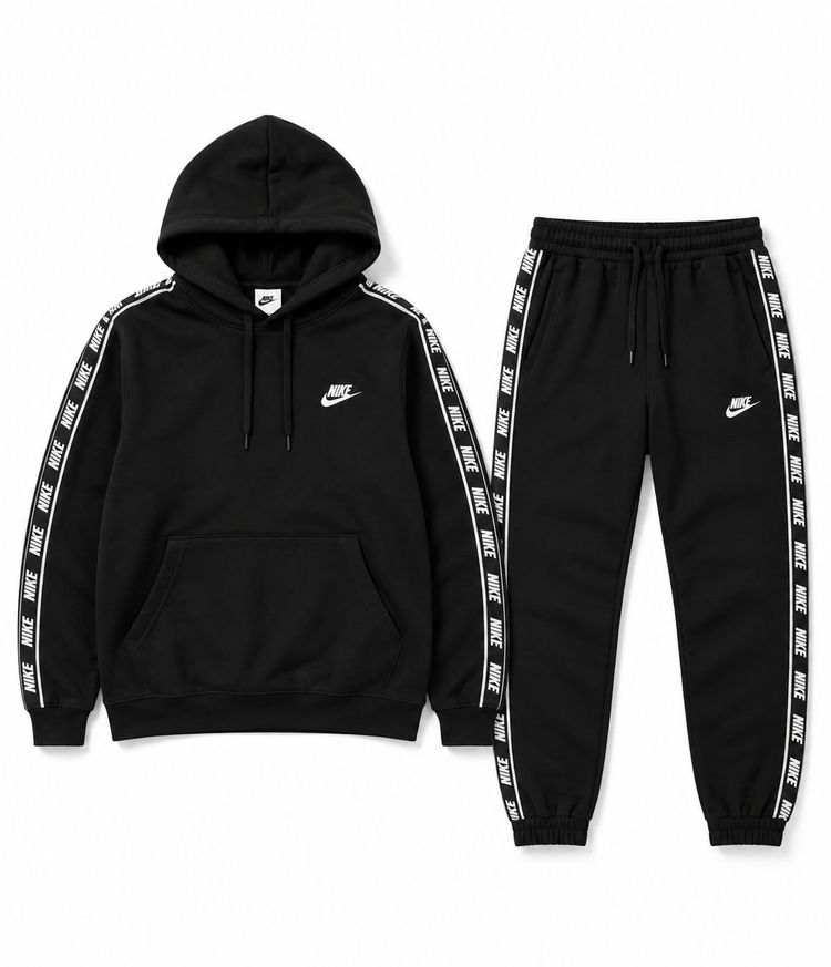 Nike Black Hoodie And Joggers Set
