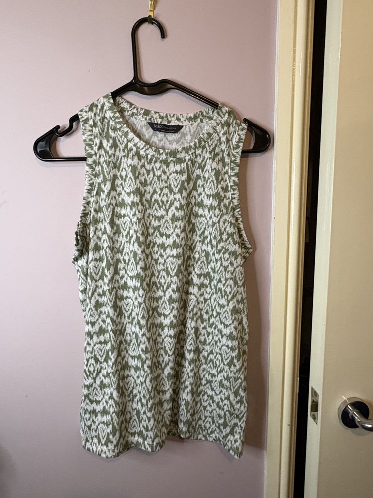 M&S Collection Sleeveless Top image 1