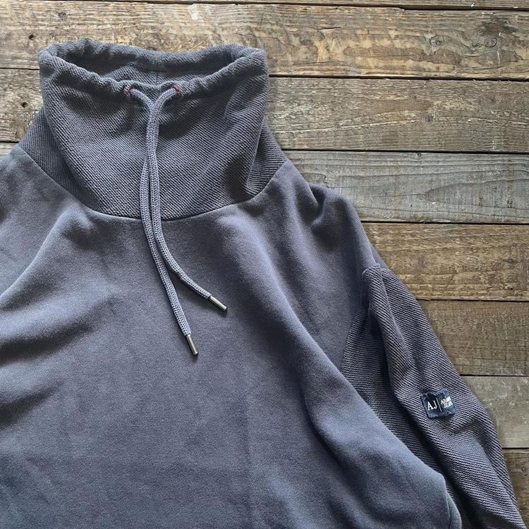 Vintage Armani Roll Neck Sweatshirt 3
