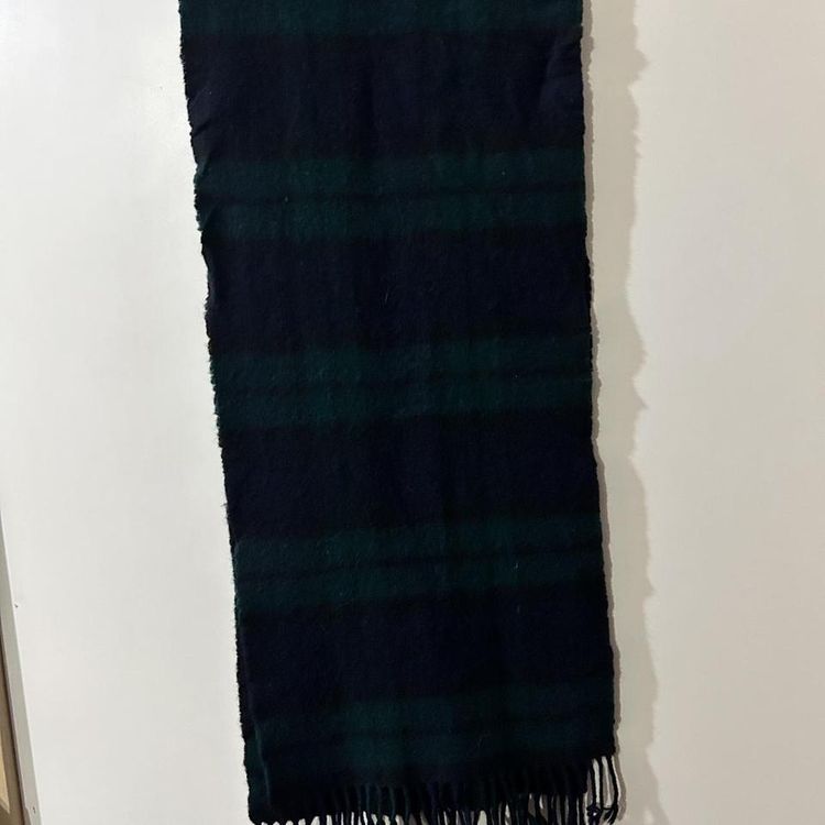 Vintage Burberry Scarf 100% Lambswool 3