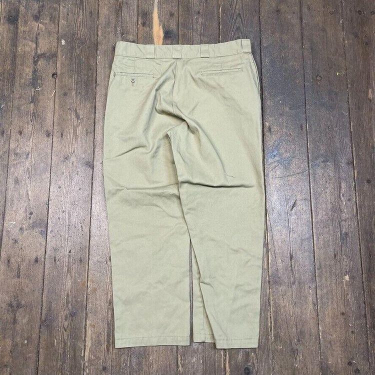 Dickies Trousers 874 Original Fit Carpenter Workwear Pants, Beige, Mens 36 2
