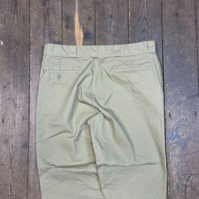 Dickies Trousers 874 Original Fit Carpenter Workwear Pants, Beige, Mens 36 5