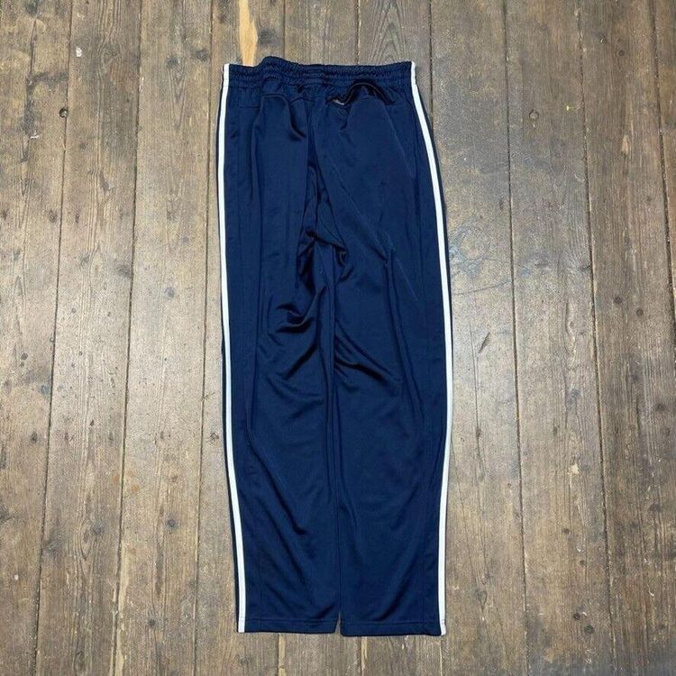 Adidas Track Pants Vintage Y2K Straight Leg Sports Joggers, Navy, Mens XL 2