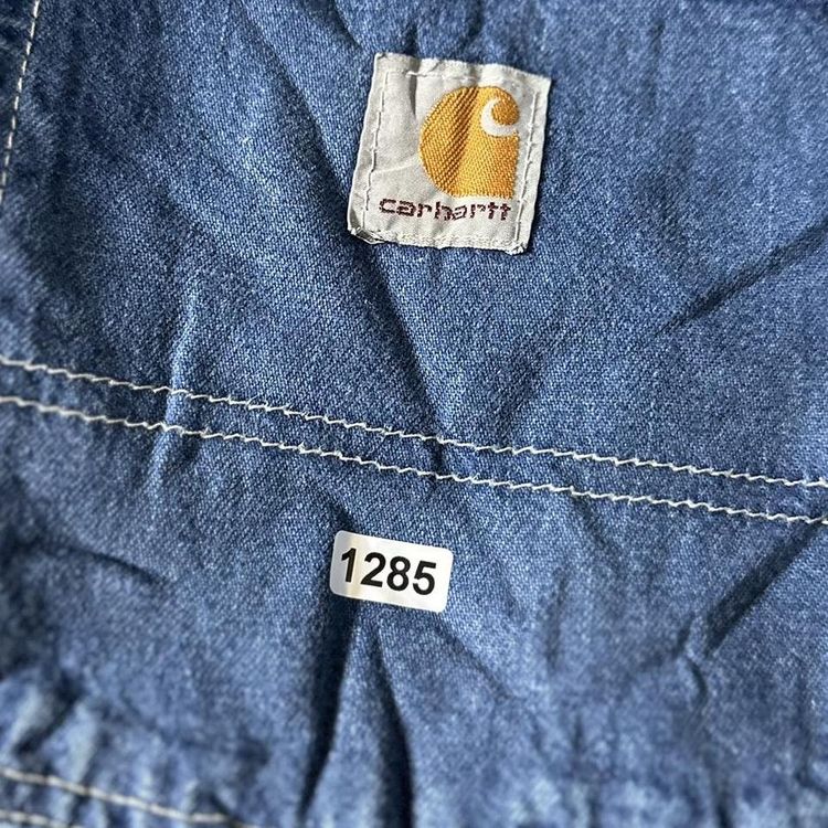 Blue Carhartt Carpenter Trouser 00s Dungaree Fit 8