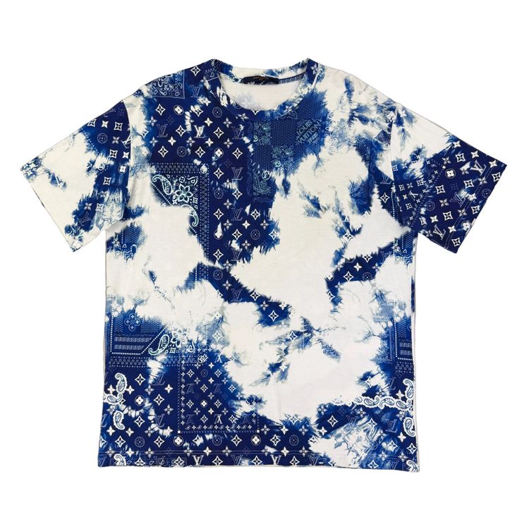Louis Vuitton Men’s Monogram Bandana T-Shirt - Medium
