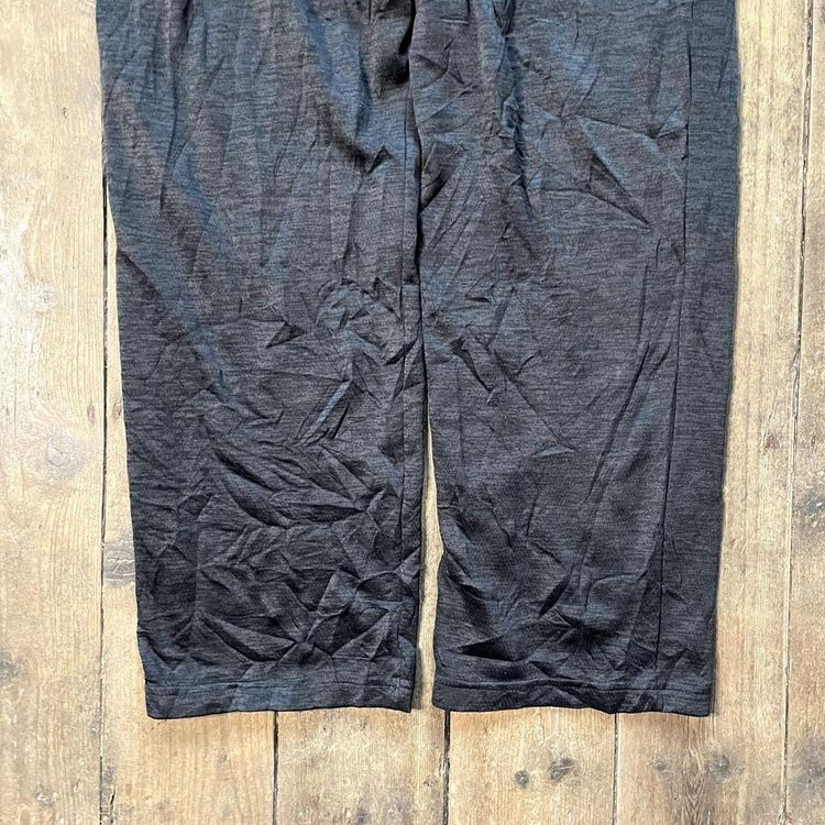 Adidas Track Pants Vintage Y2K Straight Leg Sports Joggers, Black, Mens Large 6