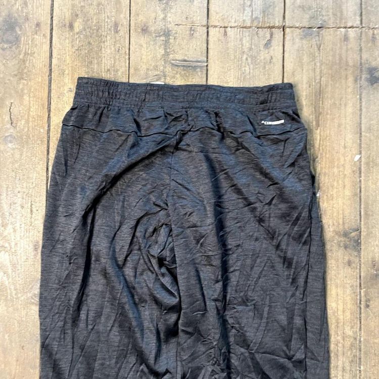 Adidas Track Pants Vintage Y2K Straight Leg Sports Joggers, Black, Mens Large 7
