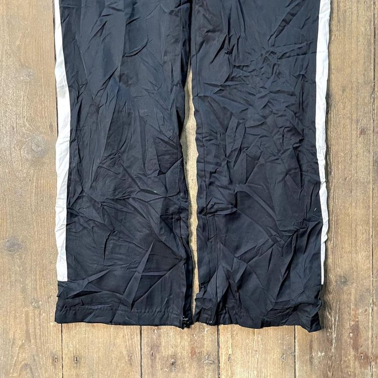 Reebok Tracksuit Bottoms Y2K Sports Joggers, Black, Mens Large image 2