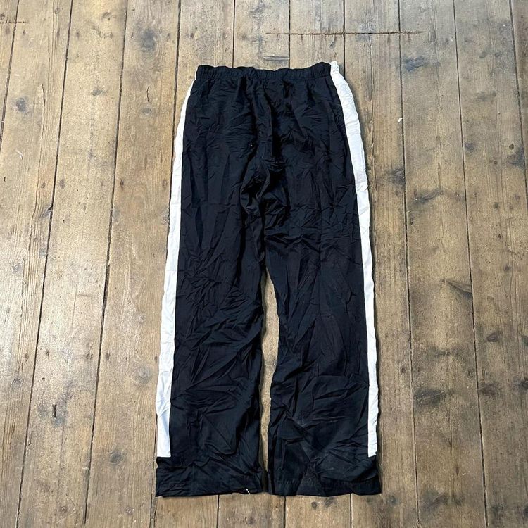 Reebok Tracksuit Bottoms Y2K Sports Joggers, Black, Mens Large image 5