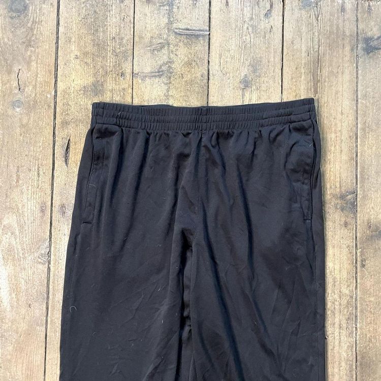 Starter Tracksuit Bottoms Y2K Vintage Sports Joggers, Black, Mens Large 3