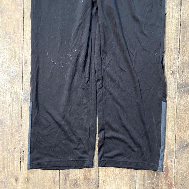 Starter Tracksuit Bottoms Y2K Vintage Sports Joggers, Black, Mens Large 6
