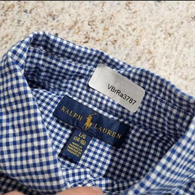Ralph Lauren OXFORD SHIRT YOUTH SIZE 14-16 - Blue - Size L 3