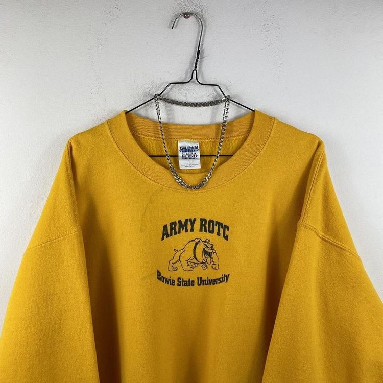 Yellow 90s University Sweatshirt