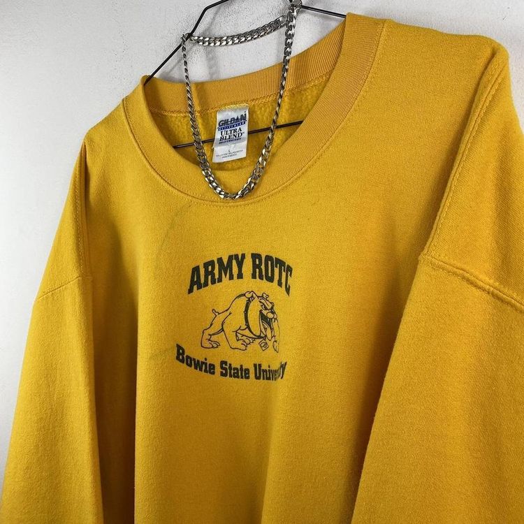 Yellow 90s University Sweatshirt 3