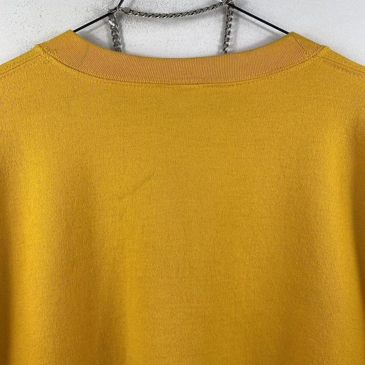 Yellow 90s University Sweatshirt 7